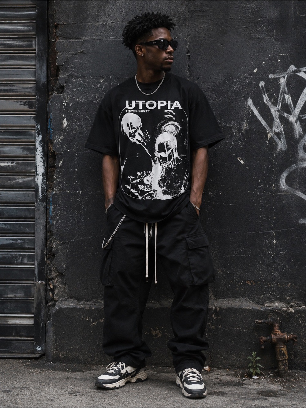 Travis Scott Utopia Graphic T-Shirt